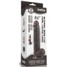 LoveToy SlidingSkin Gode Sliding Skin 18 x 4.5cm Marron